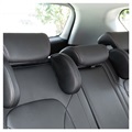 Detachable U-Shaped Car Headrest Pillow - Black