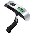 Digital Luggage Scale with LCD Display - 50kg - Silver / Black