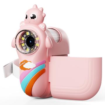Dinosaur Handheld Microscope for Kids - Pink