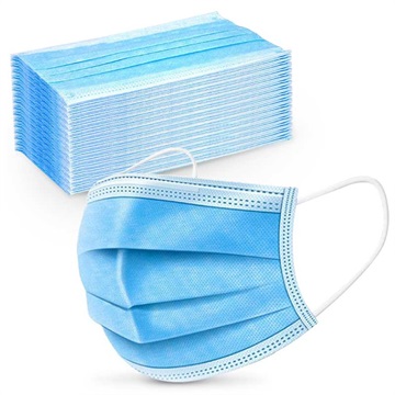 Disposable 3-Layer Face Mask - Type IIR - 50 Pcs.