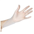 Disposable PVC Gloves - M - 100 Pcs. - Transparent