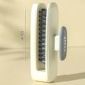 Double-Sided Kitchen Knife Cleaning Brush - Grey / White