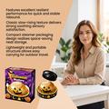Dowmoo Halloween Mystery Dumpling Squishy Toy - Gold Pumpkin