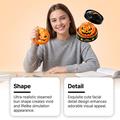 Dowmoo Halloween Mystery Dumpling Squishy Toy - Orange Pumpkin