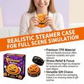 Dowmoo Halloween Mystery Dumpling Squishy Toy - Orange Pumpkin