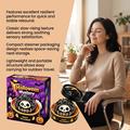 Dowmoo Halloween Mystery Dumpling Squishy Toy - Skeleton
