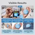 Dowmoo Mini Sports Ball Squeeze Toy / Stress Relief Toy - Basketball / Blauw