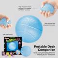 Dowmoo Mini Sports Ball Squeeze Toy / Stress Relief Toy - Basketball / Blauw