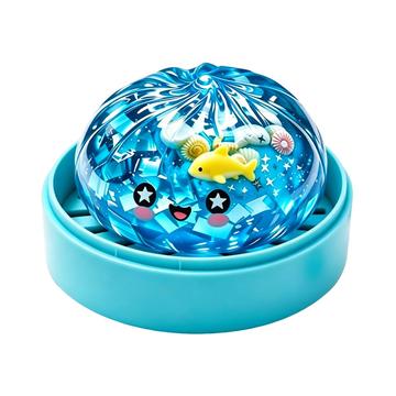 Dowmoo Sea Animal Dumpling Squishy Toy - Blue