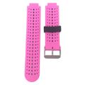 Dual-Color Garmin Forerunner 235/630/735 Silicone Sports Strap - Pink / Black