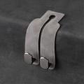 Dual Headrest Bag Hanger - Perfect for Bags, Coats and More - Grey