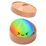 Dumpling Squishy Stress Relief Toy with Steamer Box