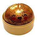 Dumpling Squishy Stress Relief Toy with Steamer Box - Gold