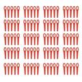 Durable Plastic Cutter Blades for Grass Trimmer - 83mm, 100 Pcs.