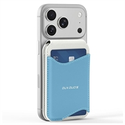 Dux Ducis Arch Magnetic MagSafe Card Holder with RFID - White / Blue