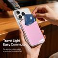 Dux Ducis Arch Magnetic MagSafe Card Holder with RFID - Pink