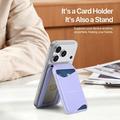 Dux Ducis Arch Magnetic MagSafe Card Holder with RFID - Purple