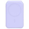Dux Ducis Arch Magnetic MagSafe Card Holder with RFID - Purple