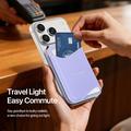 Dux Ducis Arch Magnetic MagSafe Card Holder with RFID - Purple