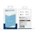 Dux Ducis Arch Magnetic MagSafe Card Holder with RFID - White / Blue