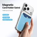 Dux Ducis Arch Magnetic MagSafe Card Holder with RFID - White / Blue