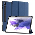 Dux Ducis Domo Samsung Galaxy Tab S7+ Tri-Fold Folio Case - Blue