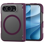 iPhone Fold Dux Ducis Expn Hybrid Case - MagSafe Compatible - Dark Cherry