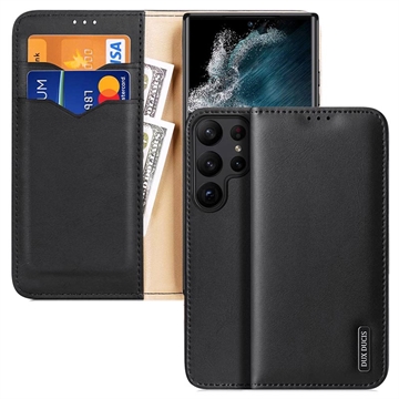 Dux Ducis Hivo Samsung Galaxy S23 Ultra 5G Wallet Leather Case