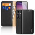 Samsung Galaxy S24 Dux Ducis Hivo Wallet Leather Case - Black