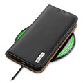 Dux Ducis Hivo Samsung Galaxy S22 5G Wallet Leather Case - Black