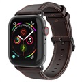 Dux Ducis Apple Watch Series 7/SE/6/5/4/3/2/1 Leather Strap - 41mm/40mm/38mm - Coffee