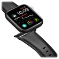 Dux Ducis Apple Watch Series 7/SE/6/5/4/3/2/1 Leather Strap - 45mm/44mm/42mm - Black