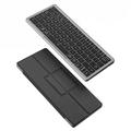Dux Ducis Multifunctional Bluetooth Keyboard with Touchpad for Laptop, Tablet and Phone - Black