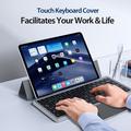 Dux Ducis Multifunctional Bluetooth Keyboard with Touchpad for Laptop, Tablet and Phone - Black