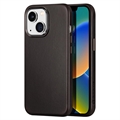 Dux Ducis Naples iPhone 13 Leather Coated Case - Black