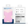 Dux Ducis Papo RFID Blocking Magnetic Card Holder and Stand - MagSafe Compatible - Pink