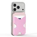 Dux Ducis Papo RFID Blocking Magnetic Card Holder and Stand - MagSafe Compatible - Pink
