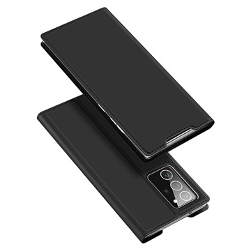 Dux Ducis Skin Pro Samsung Galaxy Note20 Ultra Flip Case with Card Slot - Black