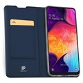 Dux Ducis Skin Pro Samsung Galaxy A50 Flip Case - Dark Blue