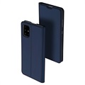 Dux Ducis Skin Pro Samsung Galaxy A51 Flip Case with Card Slot - Dark Blue