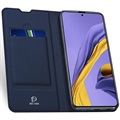 Dux Ducis Skin Pro Samsung Galaxy A51 Flip Case with Card Slot - Dark Blue