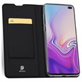 Dux Ducis Skin Pro Samsung Galaxy S10+ Flip Case - Black