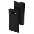 Dux Ducis Skin Pro Samsung Galaxy S10 Flip Case - Black