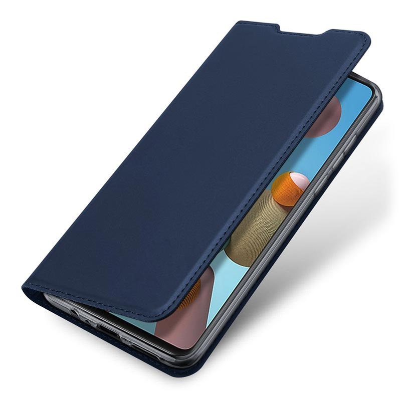 Dux Ducis Skin Pro Samsung Galaxy A21s Flip Case Blue