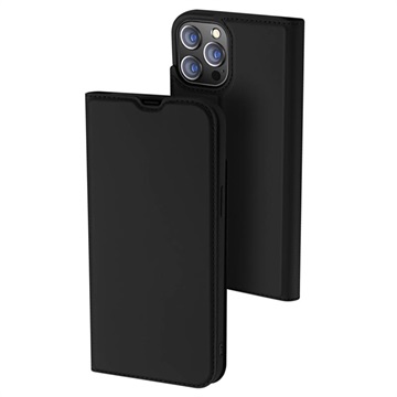 Dux Ducis Skin Pro iPhone 13 Pro Max Flip Case - Black