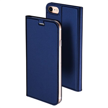 Dux Ducis Skin Pro iPhone 7/8/SE (2020)/SE (2022) Flip Case - Dark Blue