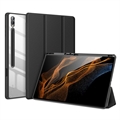 Samsung Galaxy Tab S9 Ultra Dux Ducis Toby Tri-Fold Smart Folio Case - Black