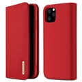 Dux Ducis Wish iPhone 11 Pro Wallet Leather Case (Open-Box Satisfactory) - Red