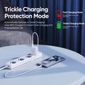 Duzzona T12 30W PD Fast Wall Charger - USB-C/USB-A, EU Plug - White