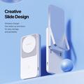 Duzzona W19 15W 3-in-1 Magnetic Wireless Charging Station - MagSafe Compatible - White